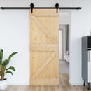 Dør NARVIK Naturfarvet 95 x 210 cm Massivt Fyrretræ