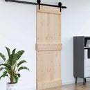 Dør NARVIK Naturfarvet 95 x 210 cm Massivt Fyrretræ