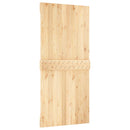 Dør NARVIK Naturfarvet 95 x 210 cm Massivt Fyrretræ