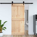 Dør NARVIK Naturfarvet 100 x 210 cm Massivt Fyrretræ