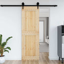 Dør NARVIK Naturfarvet 70 x 210 cm Massivt Fyrretræ
