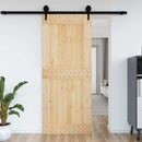 Dør NARVIK Naturfarvet 95 x 210 cm Massivt Fyrretræ