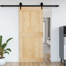 Dør NARVIK Naturfarvet 100 x 210 cm Massivt Fyrretræ