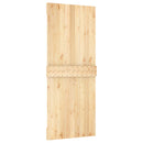 Dør NARVIK Naturfarvet 85 x 210 cm Massivt Fyrretræ