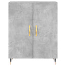 skænk 69,5x34x90 cm konstrueret træ betongrå