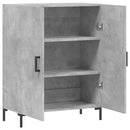 skænk 69,5x34x90 cm konstrueret træ betongrå