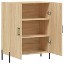 skænk 69,5x34x90 cm konstrueret træ sonoma-eg