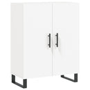 skænk 69,5x34x90 cm konstrueret træ hvid