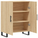 skænk 69,5x34x90 cm konstrueret træ sonoma-eg