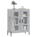 skænk 69,5x34x90 cm konstrueret træ betongrå