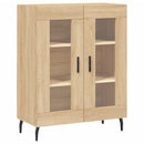 skænk 69,5x34x90 cm konstrueret træ sonoma-eg