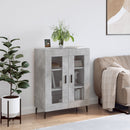 skænk 69,5x34x90 cm konstrueret træ betongrå