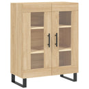skænk 69,5x34x90 cm konstrueret træ sonoma-eg