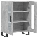 skænk 69,5x34x90 cm konstrueret træ betongrå