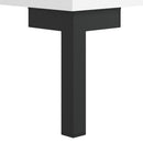 skænk 69,5x34x90 cm konstrueret træ hvid