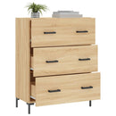 skænk 69,5x34x90 cm konstrueret træ sonoma-eg