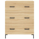 skænk 69,5x34x90 cm konstrueret træ sonoma-eg