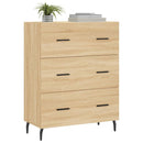 skænk 69,5x34x90 cm konstrueret træ sonoma-eg