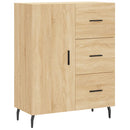 skænk 69,5x34x90 cm konstrueret træ sonoma-eg