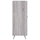 skænk 69,5x34x90 cm konstrueret træ grå sonoma-eg