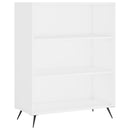skab 69,5x32,5x90 cm konstrueret træ hvid