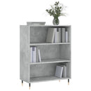skab 69,5x32,5x90 cm konstrueret træ betongrå