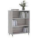 skab 69,5x32,5x90 cm konstrueret træ grå sonoma-eg