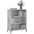 skab 69,5x32,5x90 cm konstrueret træ betongrå