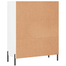 skab 69,5x32,5x90 cm konstrueret træ hvid