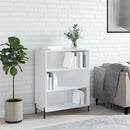 skab 69,5x32,5x90 cm konstrueret træ hvid højglans