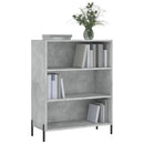 skab 69,5x32,5x90 cm konstrueret træ betongrå