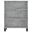 skab 69,5x32,5x90 cm konstrueret træ betongrå