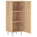 skænk 34,5x34x90 cm konstrueret træ sonoma-eg