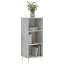 skænk 34,5x32,5x90 cm konstrueret træ betongrå