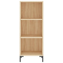 skænk 34,5x32,5x90 cm konstrueret træ sonoma-eg