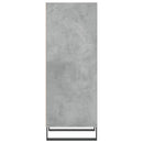 skænk 34,5x32,5x90 cm konstrueret træ betongrå