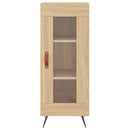 skænk 34,5x34x90 cm konstrueret træ sonoma-eg