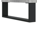 skænk 34,5x34x90 cm konstrueret træ betongrå