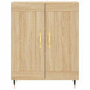 skænk 69,5x34x90 cm konstrueret træ sonoma-eg