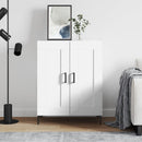 skænk 69,5x34x90 cm konstrueret træ hvid