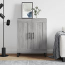 skænk 69,5x34x90 cm konstrueret træ grå sonoma-eg