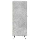 skænk 69,5x34x90 cm konstrueret træ betongrå