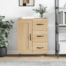 skænk 69,5x34x90 cm konstrueret træ sonoma-eg
