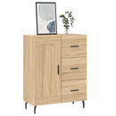 skænk 69,5x34x90 cm konstrueret træ sonoma-eg