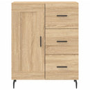 skænk 69,5x34x90 cm konstrueret træ sonoma-eg