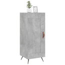 skænk 34,5x34x90 cm konstrueret træ betongrå