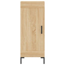 skænk 34,5x34x90 cm konstrueret træ sonoma-eg