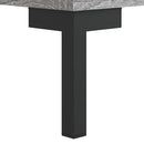 skænk 34,5x34x90 cm konstrueret træ grå sonoma-eg