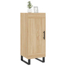 skænk 34,5x34x90 cm konstrueret træ sonoma-eg