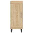 skænk 34,5x34x90 cm konstrueret træ sonoma-eg